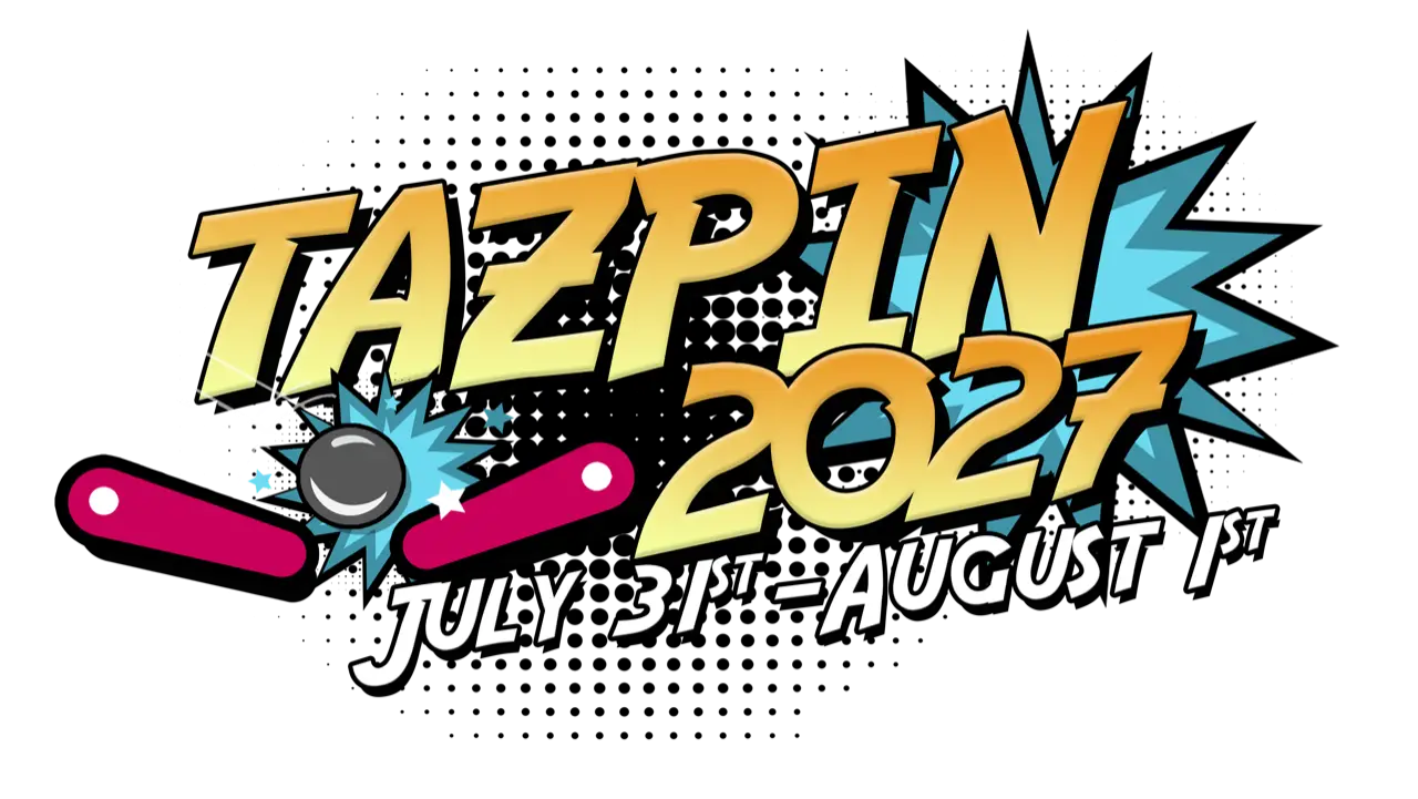 Tazpin Logo 2027 dates