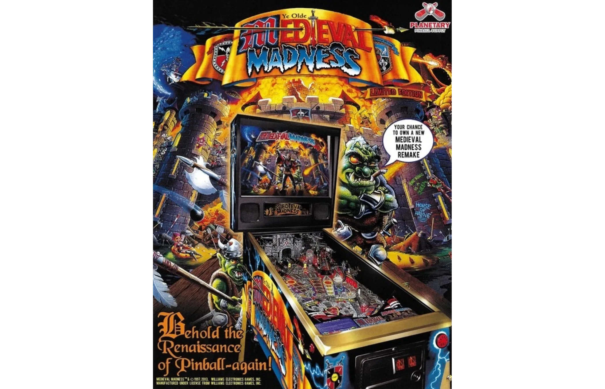 Medieval madness remake gold LE