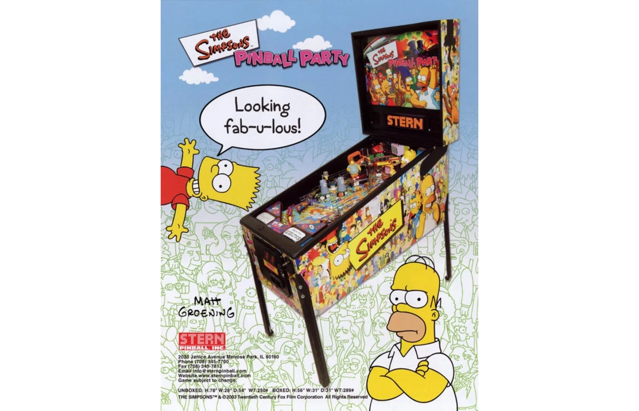 Simpsons pinball party